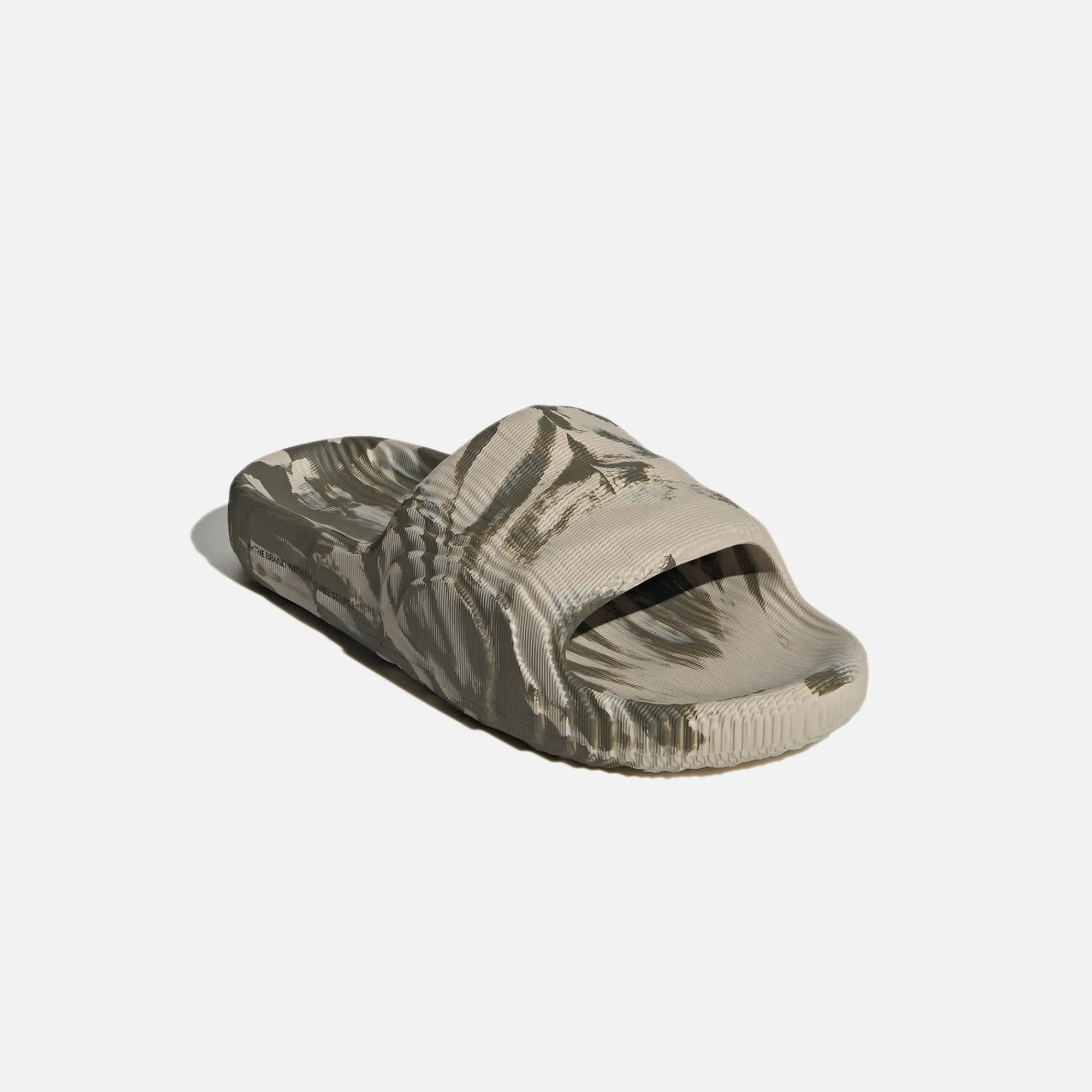 New adidas Originals Adilette 22 Crystal White / Bright Blue