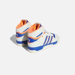 Shop adidas Originals Attitude White Tint / Royal Blue / Orange