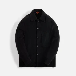 Flash Sale Barena Overshirt Cedrone Demi Nero