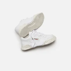 Discount Mihara Yasuhiro Parker Leather Low Top White