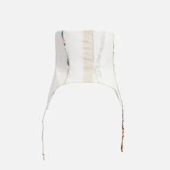 Best Sale Hyein Seo Patchwork Bustier Ivory