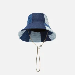 Flash Sale Ambush Patchwork Stoppers Hat Mid Blue