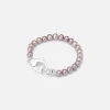 Shop Hatton Labs Pearl Bracelet 8" Mauve