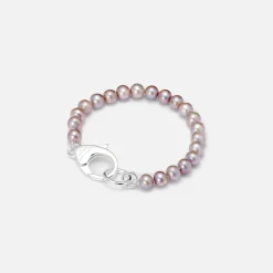 Clearance Hatton Labs Pearl Bracelet 8" Mauve