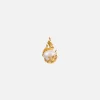 Sale Alan Crocetti Pearl Heat Single Left Earring Gold