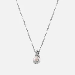 Cheap Alan Crocetti Pearl In Heat Necklace Silver