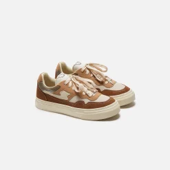 Discount Stepney Workers Club Pearl S-Strike Suede Mix Bark