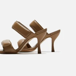 Cheap Gia Borghini Perni 03 Nude Brown