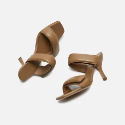 Cheap Gia Borghini Perni 03 Nude Brown