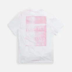 Outlet Loewe Photocopy Anagram Tees White / Pink