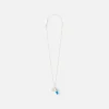 Best Ambush Pill Charm Necklace Silver / Blue