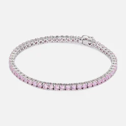Store Hatton Labs Pink Tennis Bracelet Silver / Pink