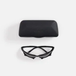 Hot Balenciaga Pointed Racing Frame Black