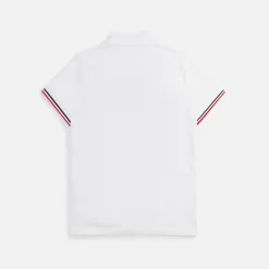 Shop Moncler Polo White