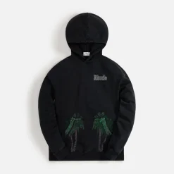 Cheap Rhude Port De Gustavia Hoodie Vintage Black