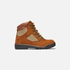 Discount Timberland Pre-School Field Boot 6" Sesame Youth Boot Tan