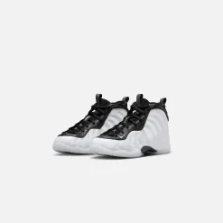 Sale Nike Pre-School Lil Posite One White / Metallic Silver / Black