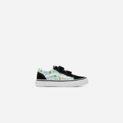 Online Vans Pre-School Old Skool V Melted Check Black / Multi