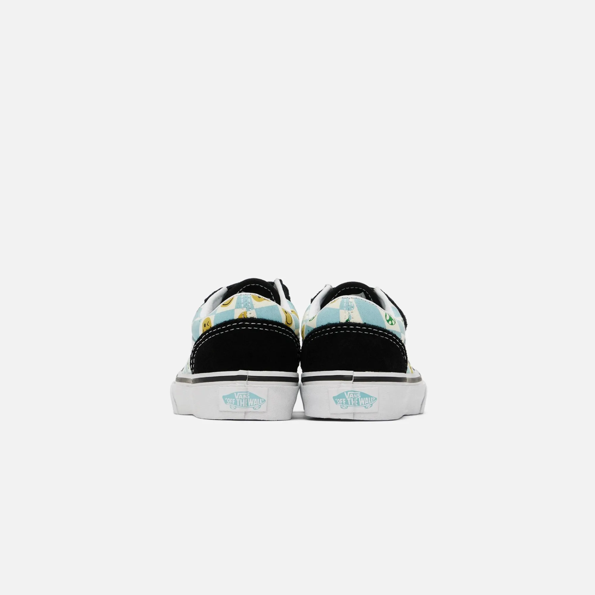 Online Vans Pre-School Old Skool V Melted Check Black / Multi