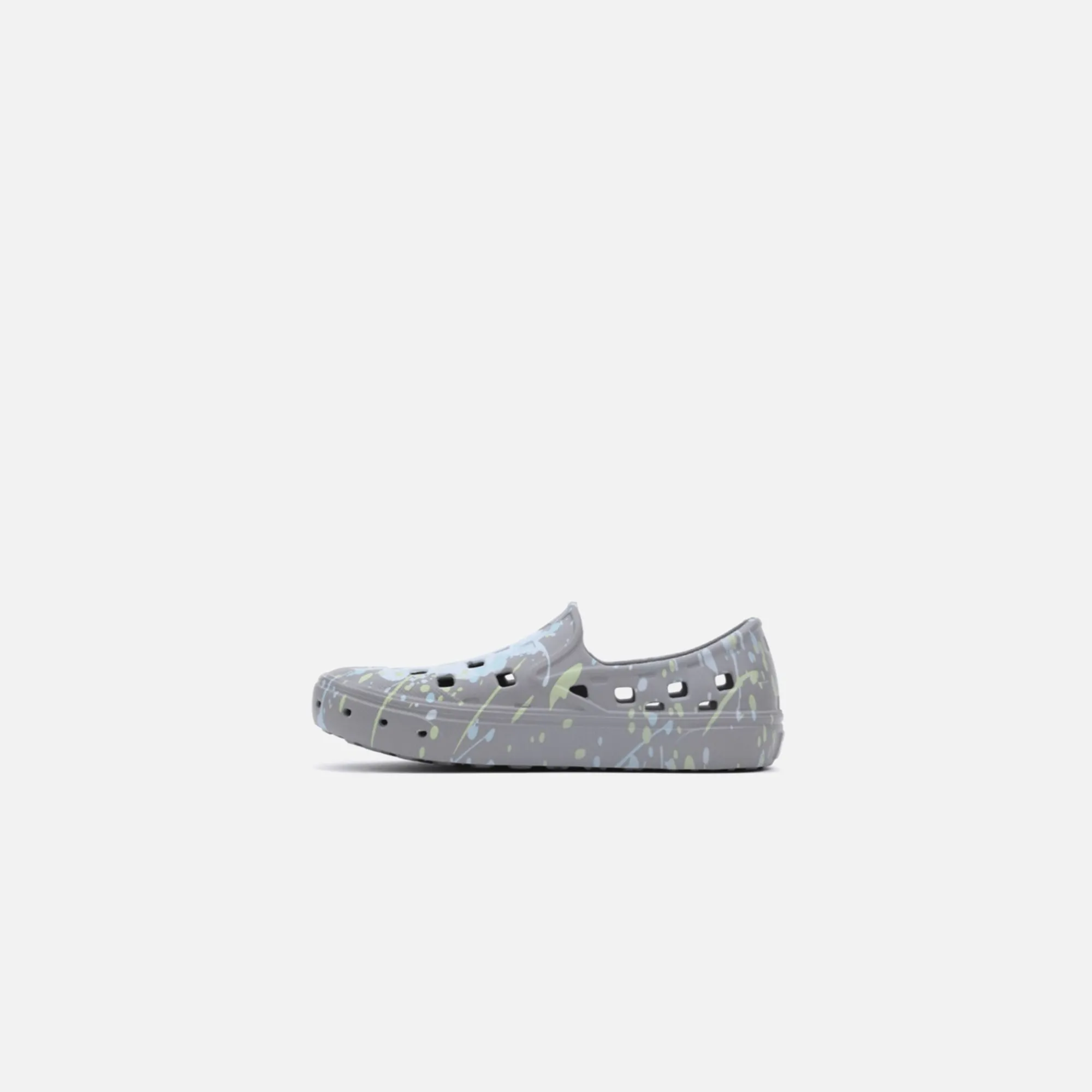 Best Vans Pre-School Slip-On Trk Paint Splatter Frost Grey