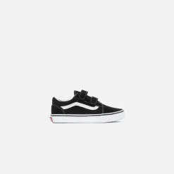 Shop Vans Pre-School Uy Old Skool V Black / True White