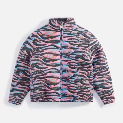 Best Sale ERL Printed Quilted Puffer Pink Rave Camo