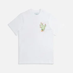 New Casablanca Printed Tee Cactus Et Orange