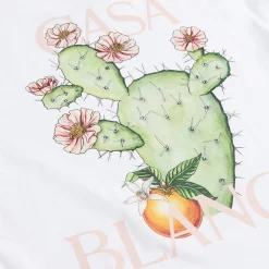 New Casablanca Printed Tee Cactus Et Orange