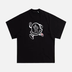 Sale Moncler Printed Tee Black