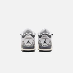 Best Sale Nike Ps Air Jordan 3 Retro Hns White / Black Iron / Light Ash Grey