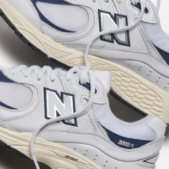Cheap New Balance 2002R White / Natural Indigo / Angora
