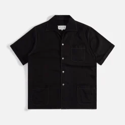 Cheap Margiela Rayon Twill Shirt Black