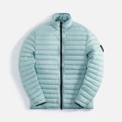Clearance Stone Island Real Down Jacket Sky Blue