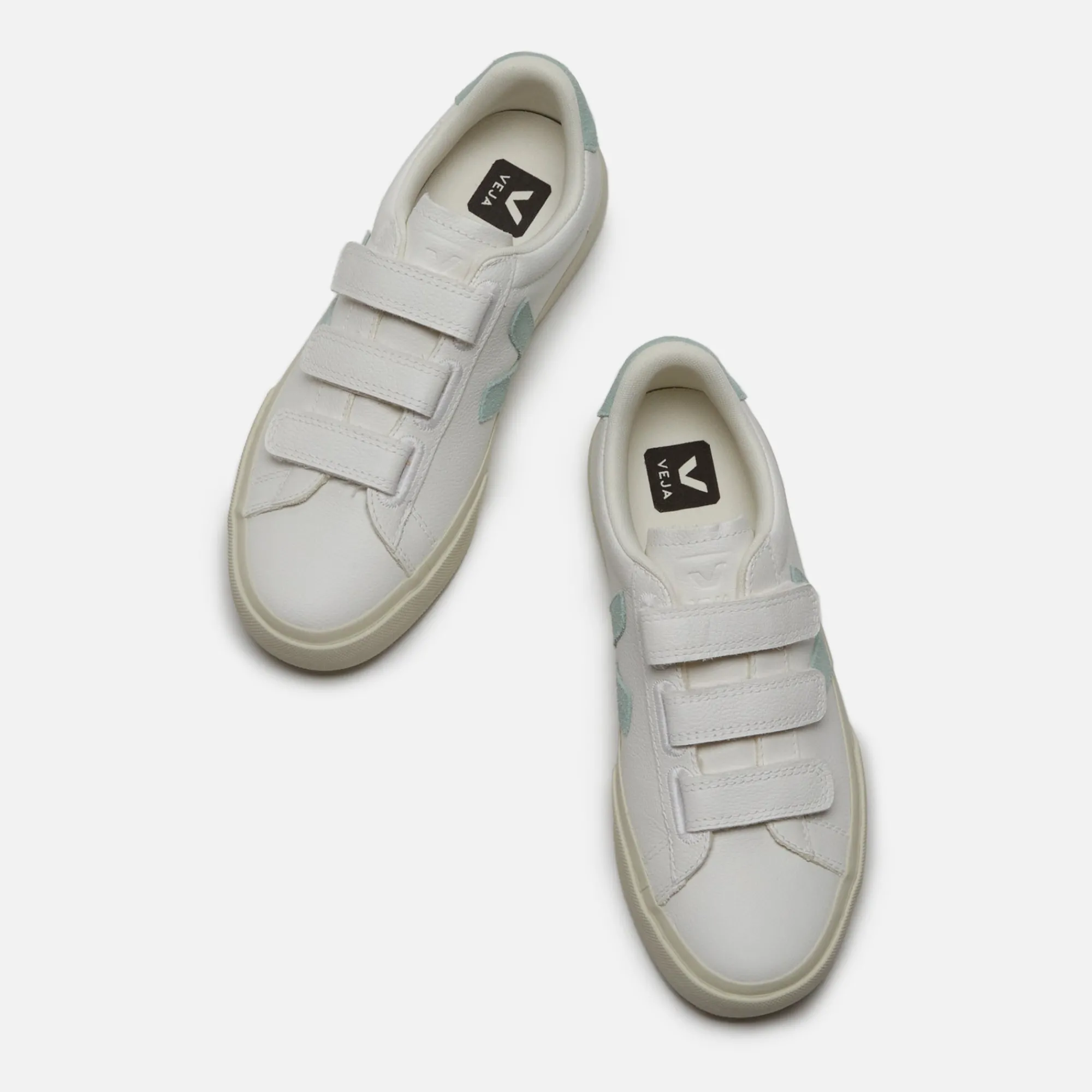 Clearance Veja Recife Chromefree Leather White / Matcha