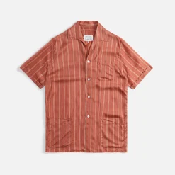 Flash Sale Margiela Regimental Stripe Shirt Pink