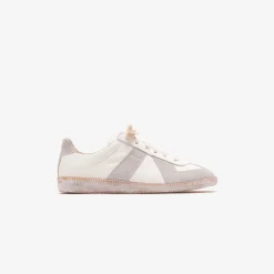 Shop Margiela Replica Low Top Off White / Honey Sole