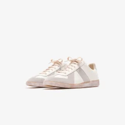 Shop Margiela Replica Low Top Off White / Honey Sole