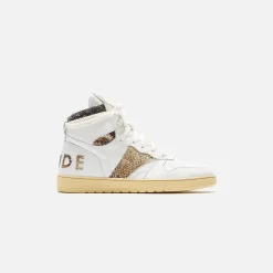 Best Rhude Rhecess High White / Snake