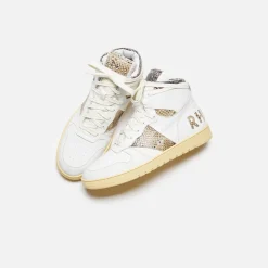 Best Rhude Rhecess High White / Snake