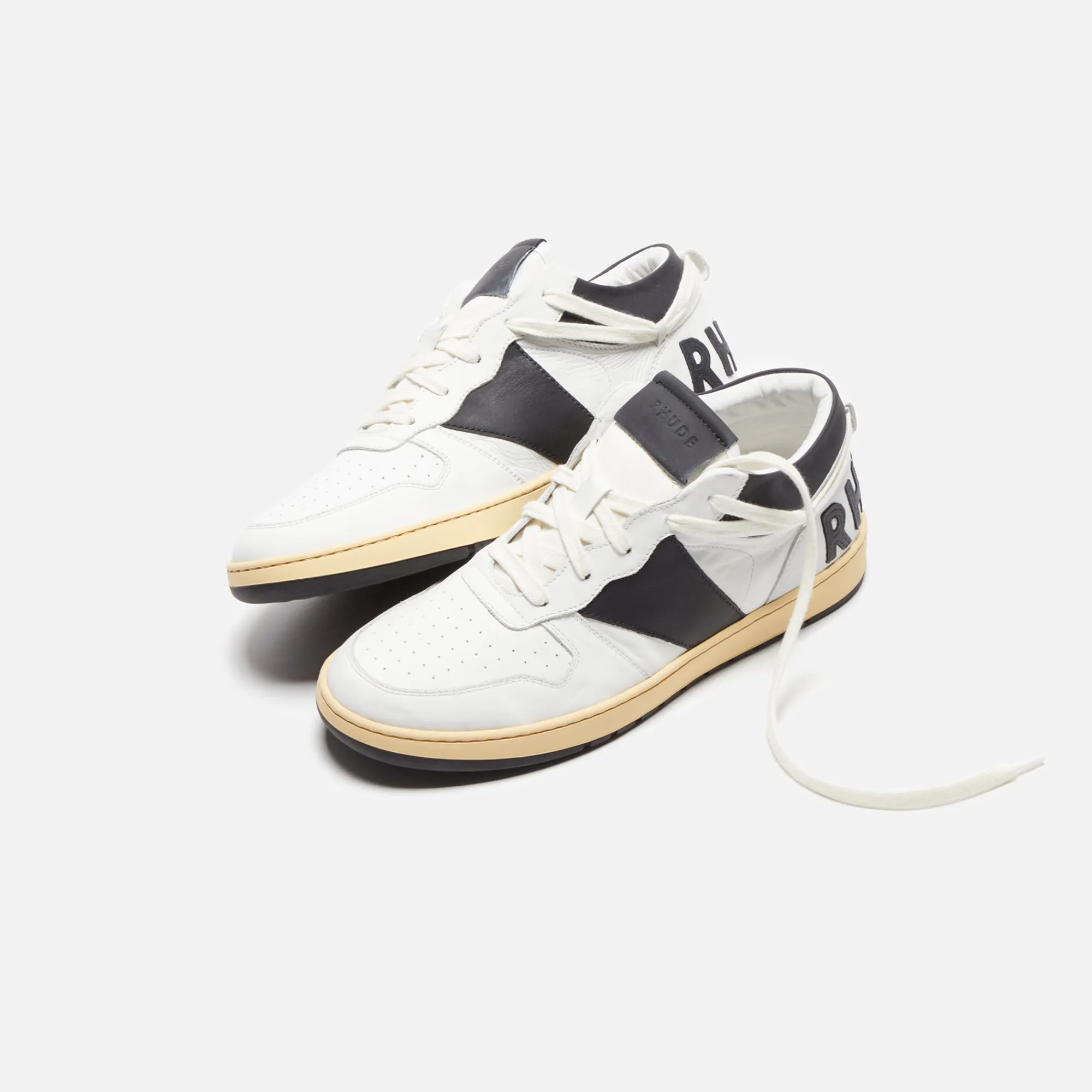 New Rhude Rhecess Low White / Black