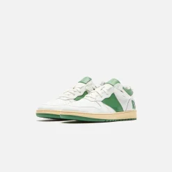 Clearance Rhude Rhecess Low White / Hunter Green