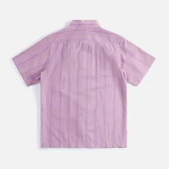 Clearance Wales Bonner Rhythem Shirt Pink Stripe