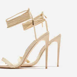 Clearance Jessica Rich Rich Sandal Satin Nude
