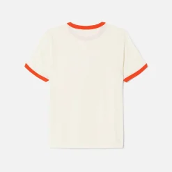 Discount ReDone Ringer Tee Enjoy The Ride Vintage Ivory