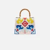 Online Casablanca Rodeo Jeanne Bag Pink Multi