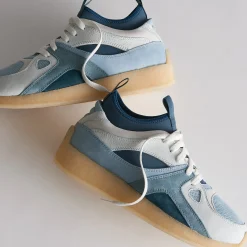 Fashion Kith Ronnie Fieg For Clarks Breacon Blue Combi