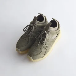 Cheap Kith Ronnie Fieg For Clarks Breacon Olive Nubuck