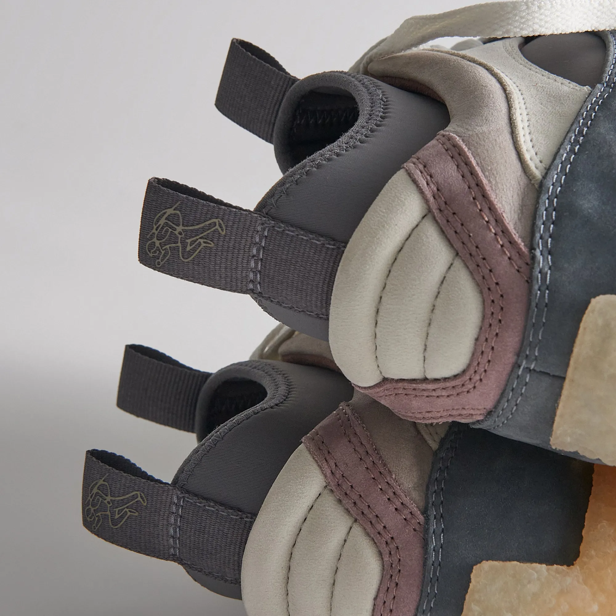 Cheap Kith Ronnie Fieg For Clarks Breacon Blue Grey Combi
