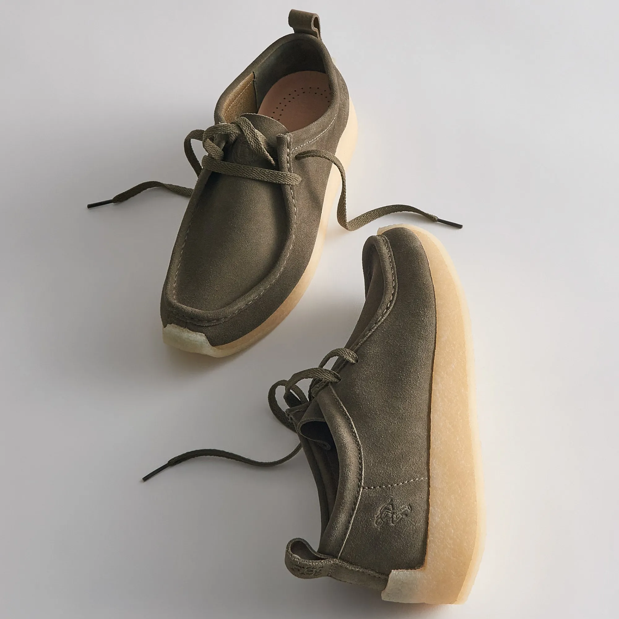 Fashion Kith Ronnie Fieg For Clarks Rossendale Olive Suede