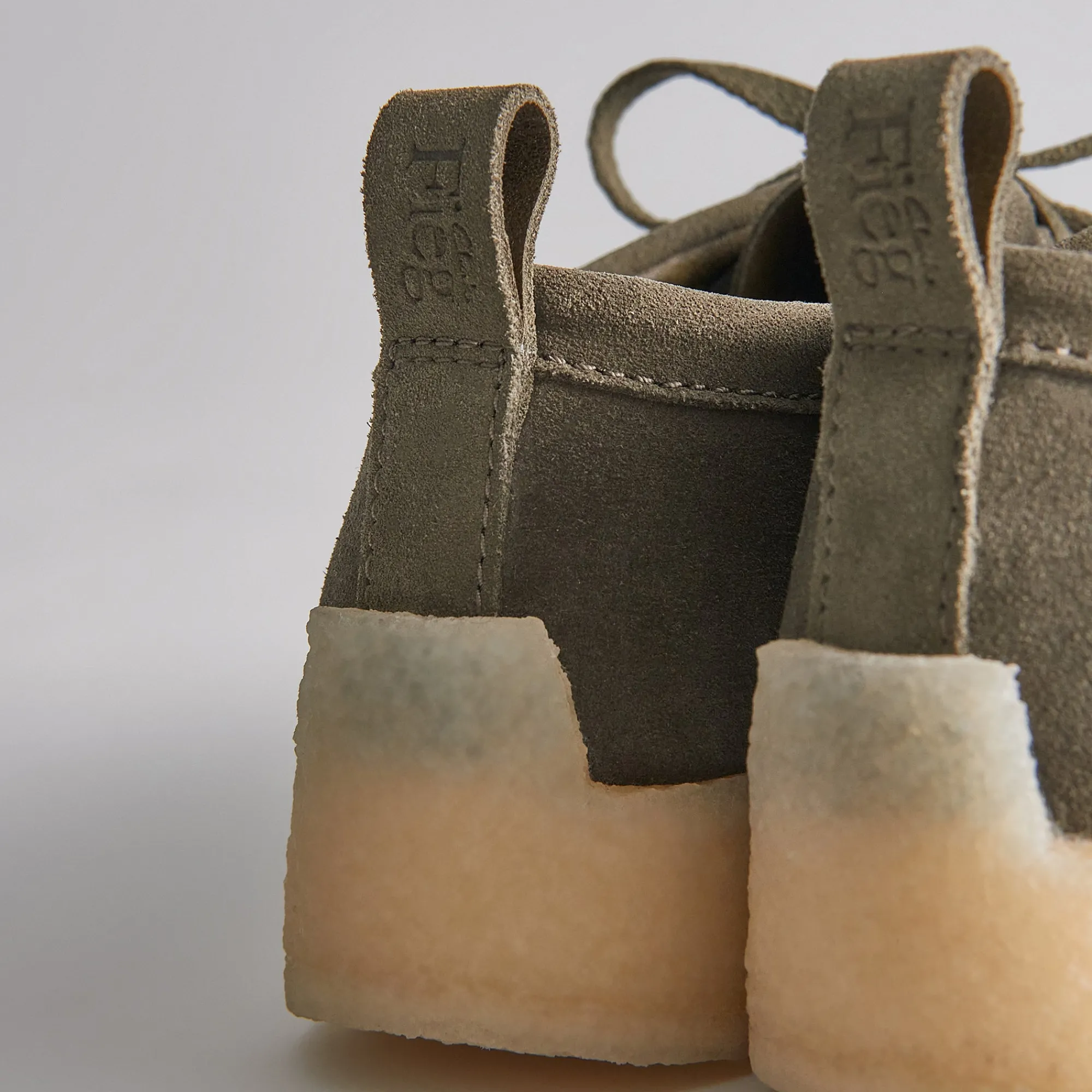 Fashion Kith Ronnie Fieg For Clarks Rossendale Olive Suede